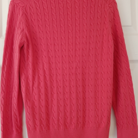 Lands' End Sweaters - Lands End Womens Cable Knit Sweater